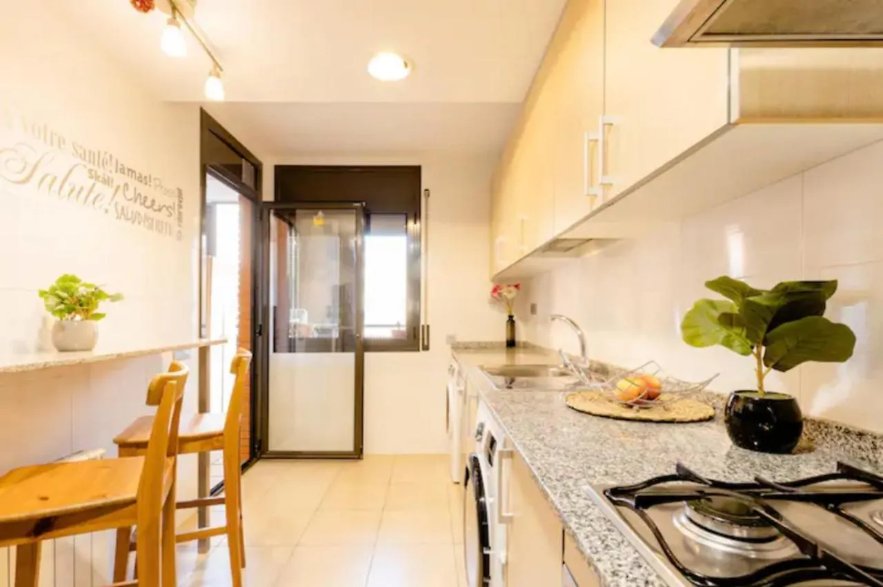 公寓 Apt.P/5 15Min From Barcelona And Beaches W/Terrace 圣阿德里安-德贝索斯 西班牙
