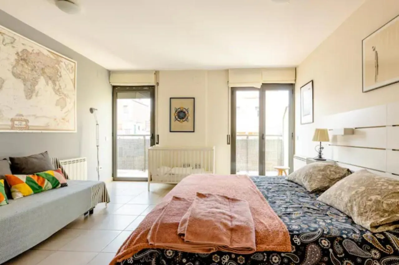 Apt.P/5 15Min From Barcelona And Beaches W/Terrace Sant Adria de Besos Apartmán